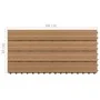 Baldosas de porche 6 uds WPC marrón 60x30 cm 1,08 m² de vidaXL, Suelos y moquetas - Ref: Foro24-149028, Precio: 76,70 €, Desc...