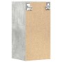 Armario colgante contrachapada gris hormigón 30x29,5x60 cm de , Armarios de cocina - Ref: Foro24-854169, Precio: 37,21 €, Des...
