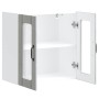Armario pared cocina puerta de cristal Lucca gris hormigón de , Armarios de cocina - Ref: Foro24-853911, Precio: 68,76 €, Des...