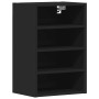 Armario colgante de cocina contrachapada negro 40x29,5x60 cm de , Armarios de cocina - Ref: Foro24-854176, Precio: 44,50 €, D...