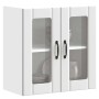 Armario pared cocina puerta de cristal Lucca blanca de , Armarios de cocina - Ref: Foro24-853907, Precio: 68,61 €, Descuento: %