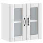 Armario pared cocina puerta de cristal Lucca blanca de , Armarios de cocina - Ref: Foro24-853907, Precio: 68,61 €, Descuento: %