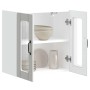 Armario pared cocina puerta de cristal Lucca blanca de , Armarios de cocina - Ref: Foro24-853907, Precio: 68,61 €, Descuento: %