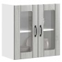 Armario pared cocina puerta de cristal Lucca sonoma gris de , Armarios de cocina - Ref: Foro24-853913, Precio: 68,61 €, Descu...