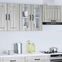 Armario pared cocina puerta de cristal Lucca sonoma gris de , Armarios de cocina - Ref: Foro24-853913, Precio: 68,61 €, Descu...