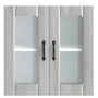 Armario pared cocina puerta de cristal Lucca sonoma gris de , Armarios de cocina - Ref: Foro24-853913, Precio: 68,61 €, Descu...