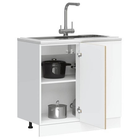 Mueble bajo de cocina Kalmar madera ingeniería de roble sonoma de , Armarios de cocina - Ref: Foro24-854321, Precio: 81,26 €,...