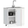 Mueble bajo de cocina Kalmar madera ingeniería de roble sonoma de , Armarios de cocina - Ref: Foro24-854321, Precio: 81,26 €,...