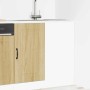 Mueble bajo de cocina Kalmar madera ingeniería de roble sonoma de , Armarios de cocina - Ref: Foro24-854321, Precio: 81,26 €,...