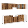 Mueble de cocina 11 piezas madera contrachapada madera vieja de , Armarios de cocina - Ref: Foro24-3328579, Precio: 618,76 €,...