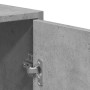 Armario de baño con espejo madera de ingeniería gris hormigón de , Muebles de baño - Ref: Foro24-856041, Precio: 61,13 €, Des...