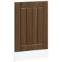Panel para lavavajillas Lucca madera contrachapada roble marrón de , Armarios de cocina - Ref: Foro24-853894, Precio: 28,28 €...