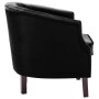 Sillón de terciopelo negro en Sillones | Comprar online en Foru.es