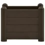 Arriate de jardín PP mocha 43x43x35 cm de vidaXL, Maceteros y jardineras - Ref: Foro24-313972, Precio: 53,94 €, Descuento: %