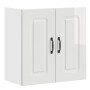 Armario de pared de cocina Kalmar blanca de alto brillo de , Armarios de cocina - Ref: Foro24-853579, Precio: 60,96 €, Descue...