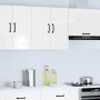 Armario de pared de cocina Kalmar blanca de alto brillo de , Armarios de cocina - Ref: Foro24-853579, Precio: 60,96 €, Descue...