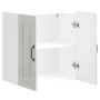 Armario de pared de cocina Kalmar blanca de alto brillo de , Armarios de cocina - Ref: Foro24-853579, Precio: 60,96 €, Descue...