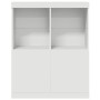 Aparador blanco 81x37x100 cm madera de ingeniería de , Taquillas y armarios de almacenamiento - Ref: Foro24-3318617, Precio: ...
