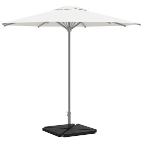 Placa de peso para sombrilla 4uds granito negro triangular 14kg de , Bases para sombrillas - Ref: Foro24-3318587, Precio: 159...