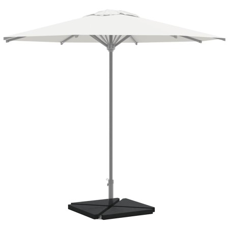 Placa de peso para sombrilla 4uds granito negro triangular 14kg de , Bases para sombrillas - Ref: Foro24-3318587, Precio: 159...