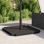 Placa de peso para sombrilla 4uds granito negro triangular 14kg de , Bases para sombrillas - Ref: Foro24-3318587, Precio: 159...