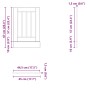 Panel lavavajillas Lucca madera contrachapada roble artesanal de , Armarios de cocina - Ref: Foro24-853896, Precio: 28,28 €, ...