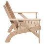 Silla adirondack de jardín madera maciza pino 75x77x77 cm de , Sillas de jardín - Ref: Foro24-859327, Precio: 73,18 €, Descue...