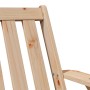 Silla adirondack de jardín madera maciza pino 75x77x77 cm de , Sillas de jardín - Ref: Foro24-859327, Precio: 73,18 €, Descue...