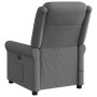 Sillón de masaje reclinable de tela gris oscuro de , Sillones - Ref: Foro24-4015647, Precio: 199,87 €, Descuento: %