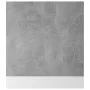 Panel para lavavajillas contrachapada gris hormigón 59,5x3x67cm de vidaXL, Armarios de cocina - Ref: Foro24-802566, Precio: 3...