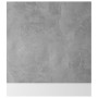 Panel para lavavajillas contrachapada gris hormigón 59,5x3x67cm de vidaXL, Armarios de cocina - Ref: Foro24-802566, Precio: 3...