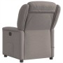 Sillón de masaje reclinable de tela gris taupé de , Sillones - Ref: Foro24-4015613, Precio: 210,81 €, Descuento: %