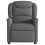 Sillón de masaje reclinable de tela gris oscuro de , Sillones - Ref: Foro24-4015607, Precio: 197,07 €, Descuento: %