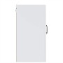 Armario pared cocina puerta cristal Lucca blanca alto brillo de , Armarios de cocina - Ref: Foro24-853849, Precio: 97,93 €, D...