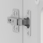 Armario pared cocina puerta cristal Lucca blanca alto brillo de , Armarios de cocina - Ref: Foro24-853849, Precio: 97,93 €, D...