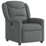 Sillón reclinable de tela gris oscuro de , Sillones - Ref: Foro24-4015597, Precio: 194,33 €, Descuento: %