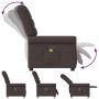 Sillón de masaje reclinable de tela marrón oscuro de , Sillones - Ref: Foro24-4015651, Precio: 214,15 €, Descuento: %