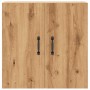 Armario de pared madera de ingeniería roble artisan 60x31x60 cm de , Taquillas y armarios de almacenamiento - Ref: Foro24-857...