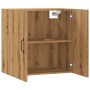 Armario de pared madera de ingeniería roble artisan 60x31x60 cm de , Taquillas y armarios de almacenamiento - Ref: Foro24-857...