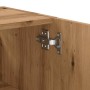 Armario de pared madera de ingeniería roble artisan 60x31x60 cm de , Taquillas y armarios de almacenamiento - Ref: Foro24-857...