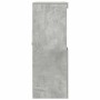 Aparador de madera contrachapada gris hormigón 81x37x100 cm de , Taquillas y armarios de almacenamiento - Ref: Foro24-3318620...
