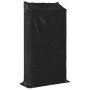 Leñero con protector de lluvia 100x40x200 cm acero galvanizado de , Bolsas y soportes de leña - Ref: Foro24-4104948, Precio: ...