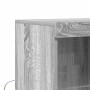 Aparador madera de ingeniería gris sonoma 81x37x100 cm de , Taquillas y armarios de almacenamiento - Ref: Foro24-3318622, Pre...