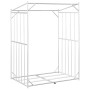 Leñero con protector de lluvia 150x100x200 cm acero galvanizado de , Bolsas y soportes de leña - Ref: Foro24-4104955, Precio:...
