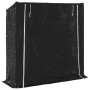Leñero con protector de lluvia 200x60x200 cm acero galvanizado de , Bolsas y soportes de leña - Ref: Foro24-4104957, Precio: ...