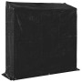 Leñero con protector de lluvia 200x60x200 cm acero galvanizado de , Bolsas y soportes de leña - Ref: Foro24-4104957, Precio: ...