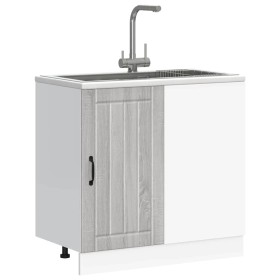 Panel para lavavajillas Lucca madera contrachapada sonoma gris de , Armarios de cocina - Ref: Foro24-854314, Precio: 95,20 €,...