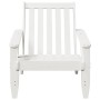 Sillas de jardín adirondack 2 uds blanco 75x77x77 cm de , Sillas de jardín - Ref: Foro24-859333, Precio: 149,10 €, Descuento: %