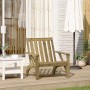 Silla adirondack de jardín madera de pino impregnada 75x77x77cm de , Sillas de jardín - Ref: Foro24-859331, Precio: 86,60 €, ...