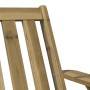 Silla adirondack de jardín madera de pino impregnada 75x77x77cm de , Sillas de jardín - Ref: Foro24-859331, Precio: 86,60 €, ...